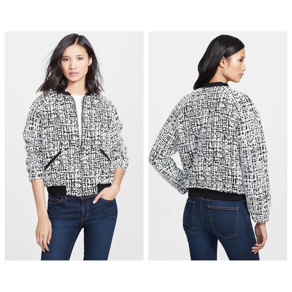 MCGINN Alix' Jacquard Bomber Jacket  (S)
